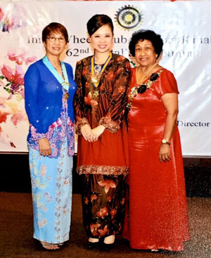 DC Viola Tsen at the Installation of IWC Kota Kinabalu