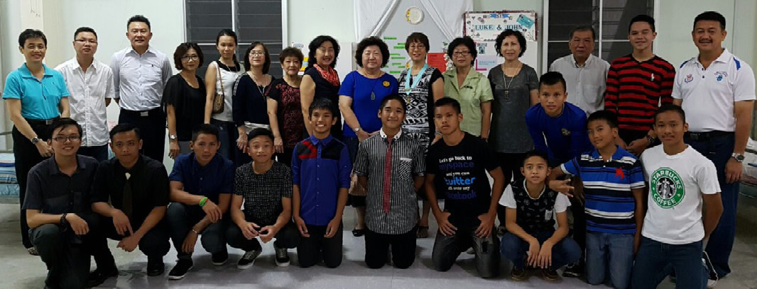 November visit to Montfort Boys Youth Hostel