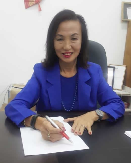 Datuk Nancy Ho, JP, Inner Wheel District 331 Chairman 2018-2019
