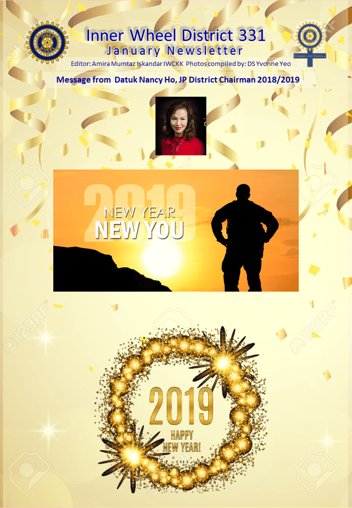 District Chairman Nancy Ho's January 2019 Message