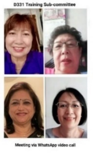 D331 Training Sub-committee 2020-2021